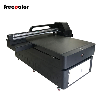 Paper 3D Printer Emboss Effect 100x150cm Printing Size 3 Heads UV Flatbed Printer With Varnish Printing