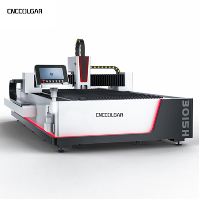 SERVOMOTOR 2kw Fiber Lazer Cutter CNC Fiber Laser Cutting Machine 1530